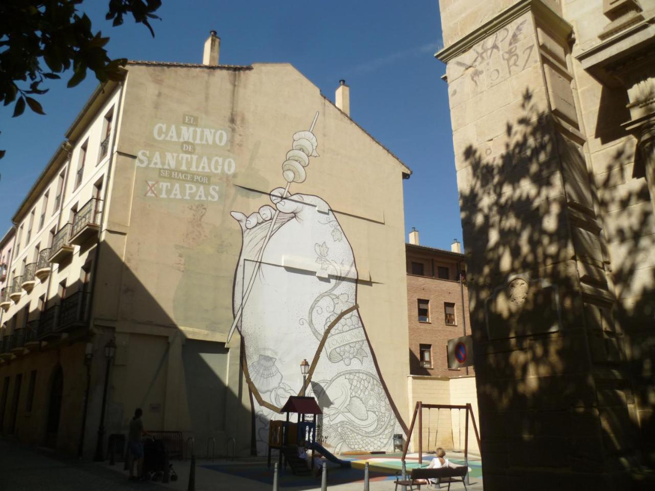Logrocity Corazon de Logroño Parking privado gratis Exterior foto